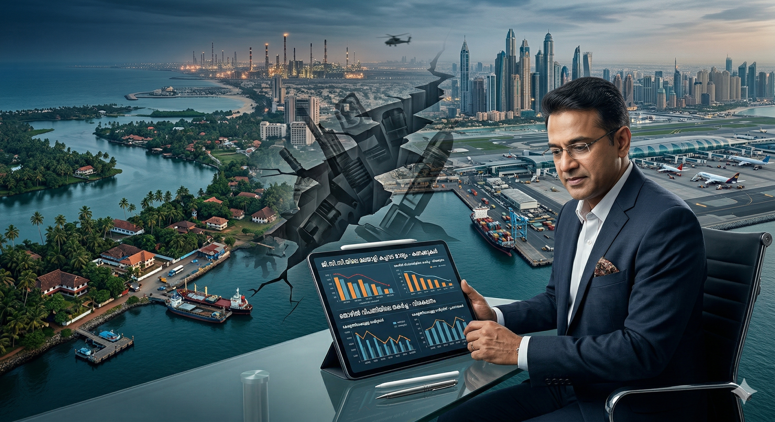 ഗൾഫിൽ തീപ്പൊരി; കേരളത്തിൽ നെഞ്ചിടിപ്പ്