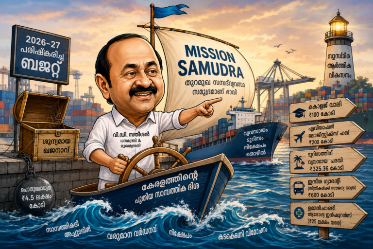 സതീശന്റെ കന്നി ബജറ്റ്:​ നെല്ലും പതിരും